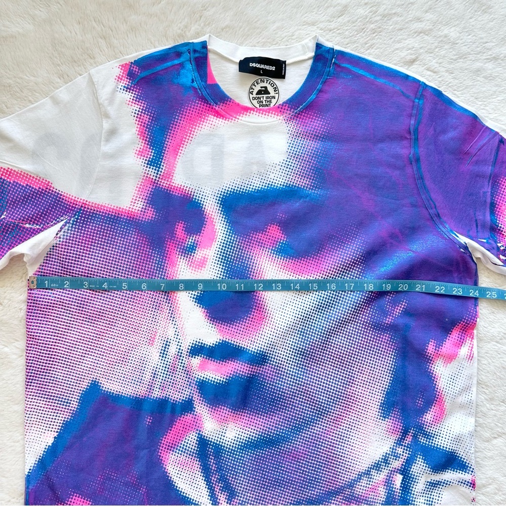 New!!! Dsquared2 Men Tshirt Size L Authentic Reta… - image 3